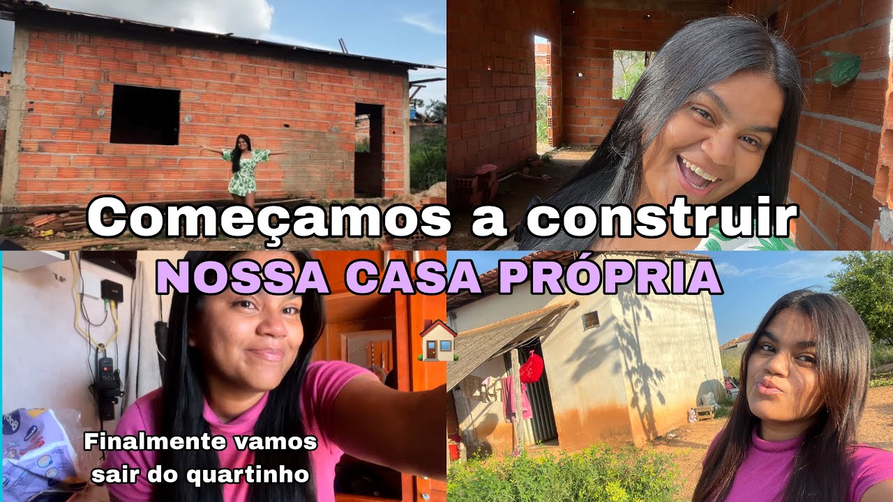 DIÁRIO DE OBRA 🚧 p1 Realizando um sonho da tão sonhada casa ❤️