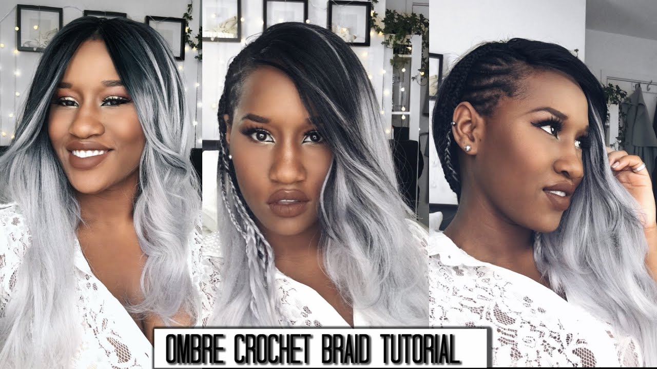 Crochet braids like you've never seen them before | with cornrow pattern