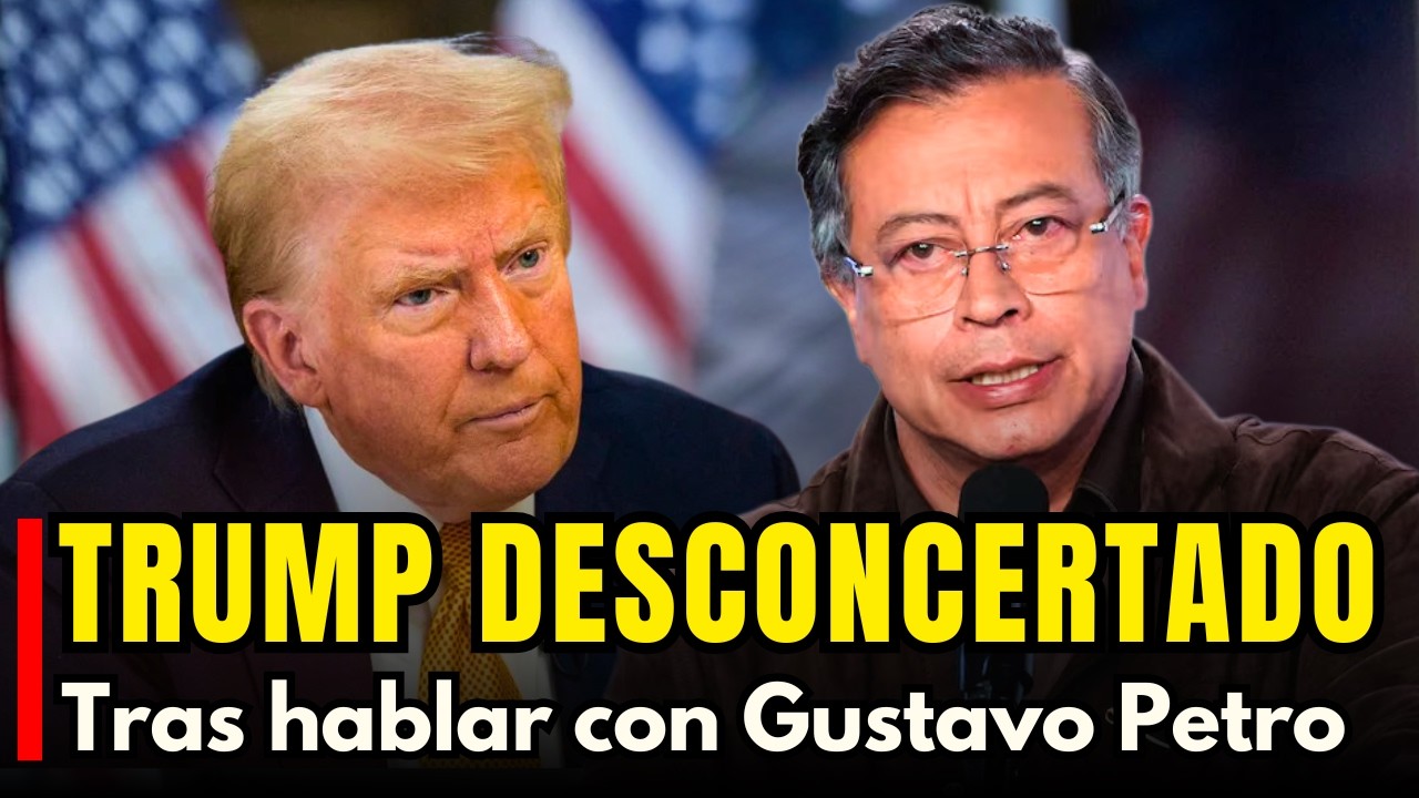 Trump DESCONCERTADO tras hablar con Petro, se REVELA lo que pasó en la llamada