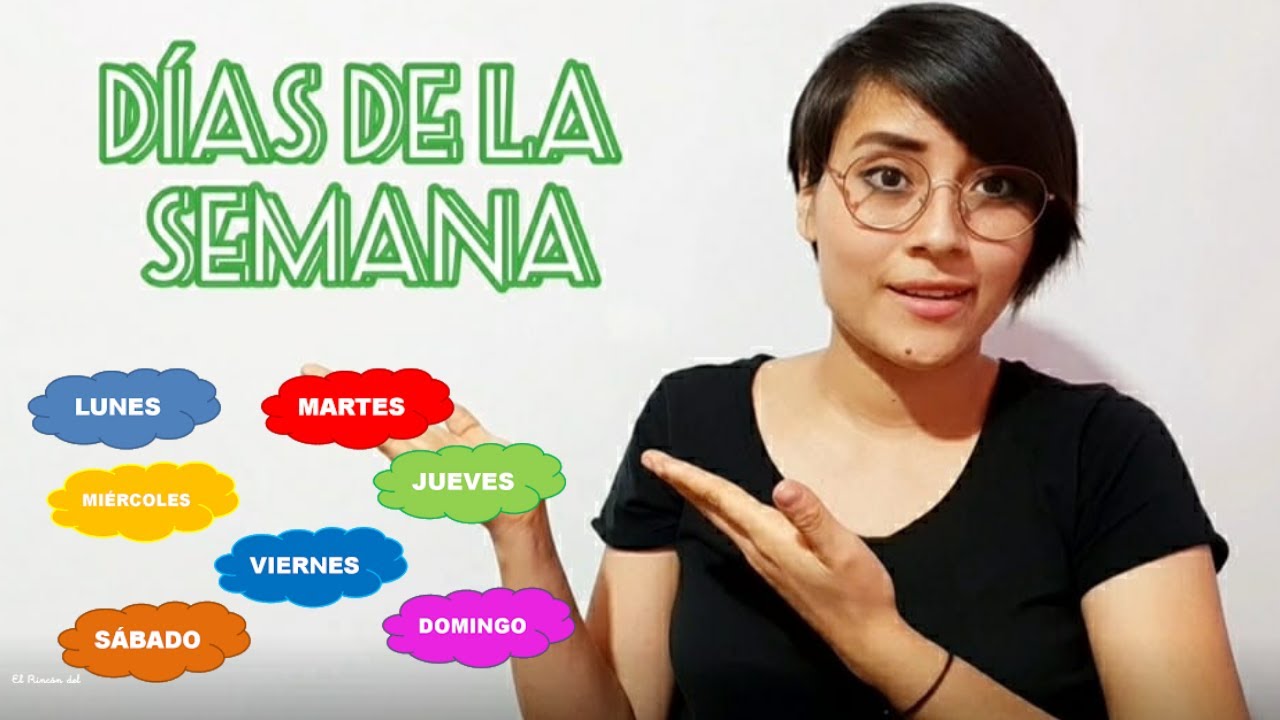 Días de la Semana en Lengua de señas Peruana