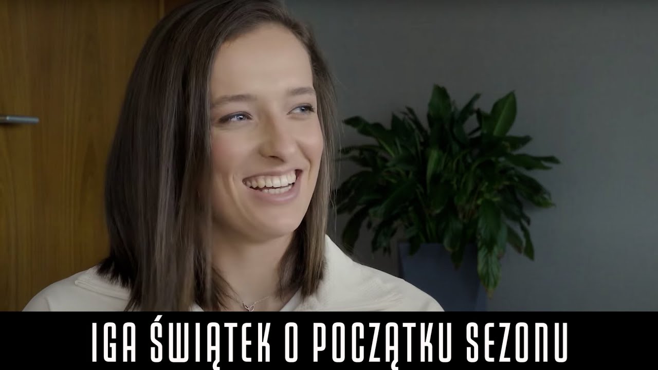 IGA ŚWIĄTEK O POCZĄTKU SEZONU I PORAŻKACH Z HALEP I MUGURUZĄ