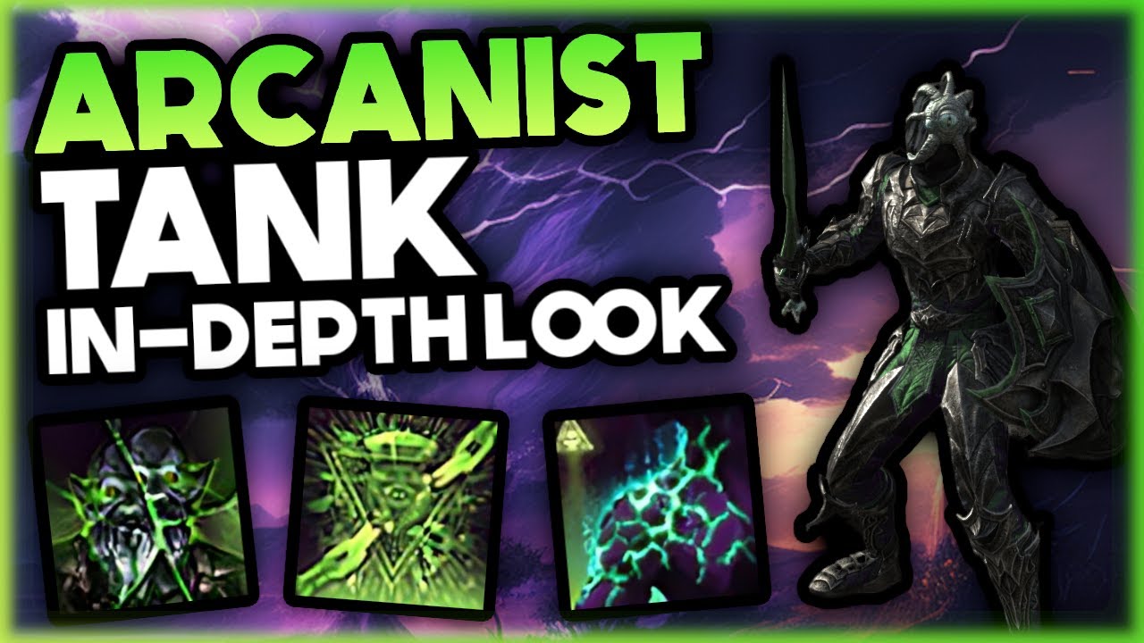 Arcanist Tank - In-Depth Look | Elder Scrolls Online - Necrom PTS