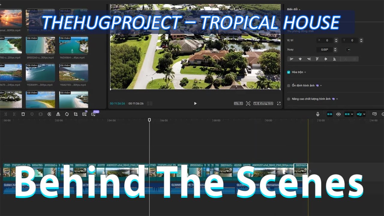Behind The Scenes : TheHugProject – Tropical House