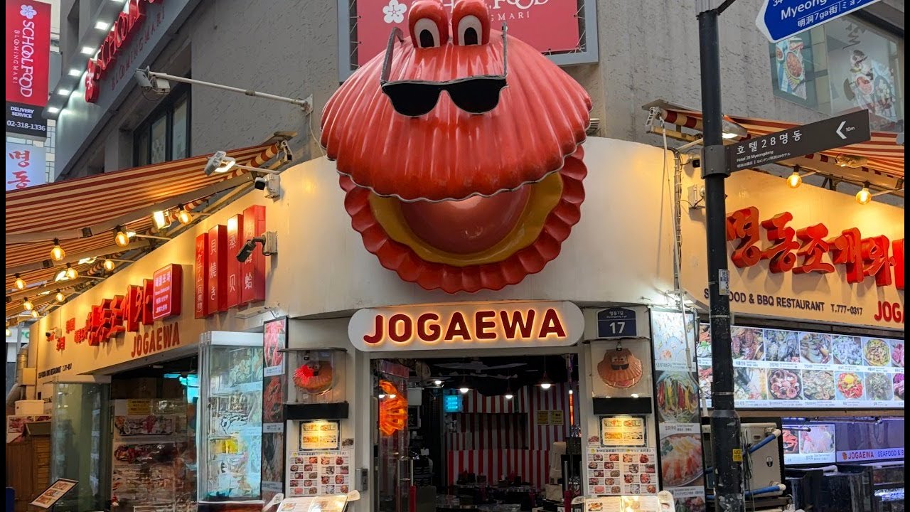 STROLL AROUND MYEONG DONG, KOREA! Pt. 2