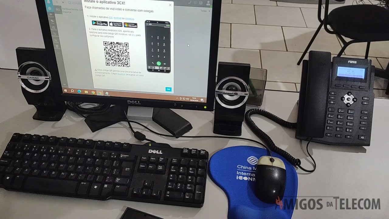 3CX o PABX ideal para seu Provedor ou Empresa - Ramal no iPhone e Provisionamento Telefone IP e URA