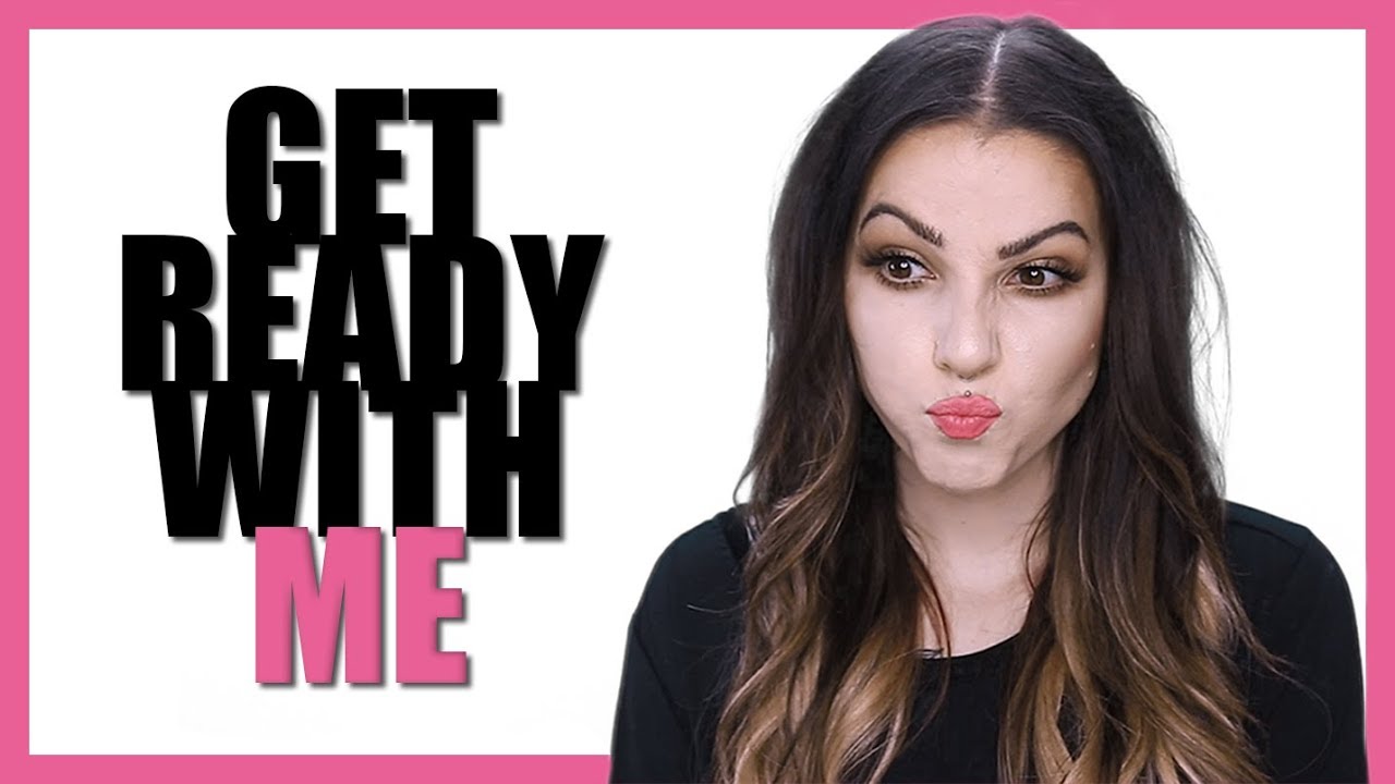 A THROWBACK HEIDICUPCAKE GRWM | BRONZE EYES + HOT PINK LIPS