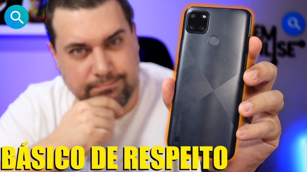 Realme C21Y - Eis um Smartphone de Entrada que Vale a Pena! [Opinião]