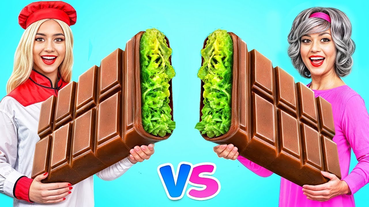 ¡Desafío Gigante de Cocina! Situaciones con Comida Gigantes vs. Pequeñas por YUMMY JELLY