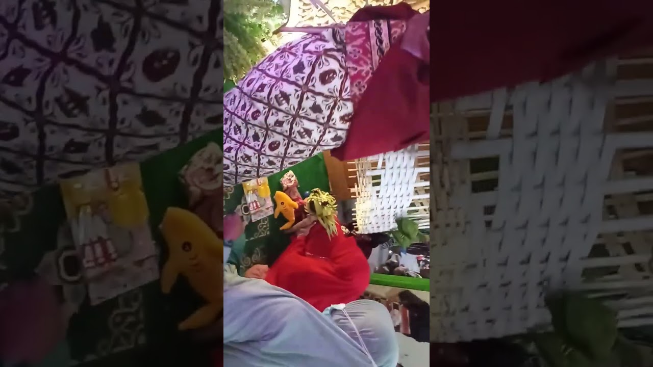 Tedak Siten Natalia, ini Natalia pas GK enak badan jadi rewel nangis terus