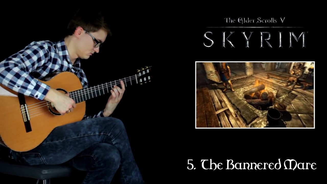 9 EPIC RPG TAVERN SONGS (Witcher 3, TES V: Skyrim, World of Warcraft) - Guitar Medley