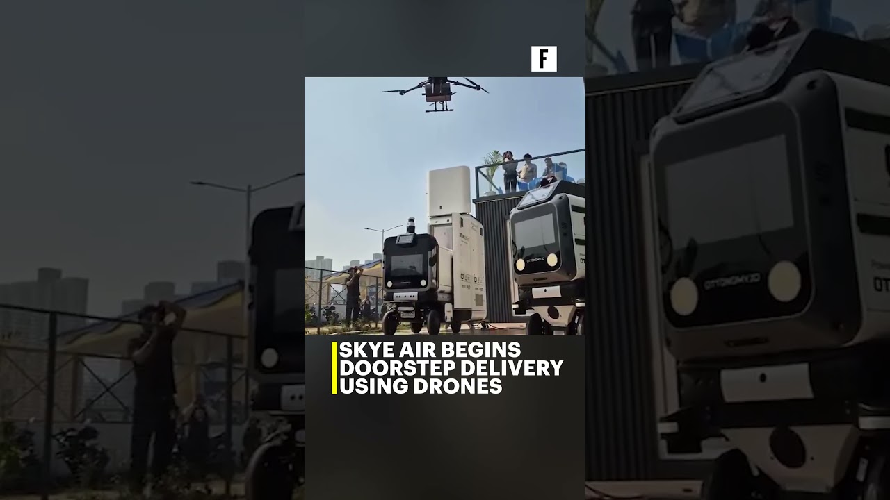 Skye Air begins doorstep delivery using drones