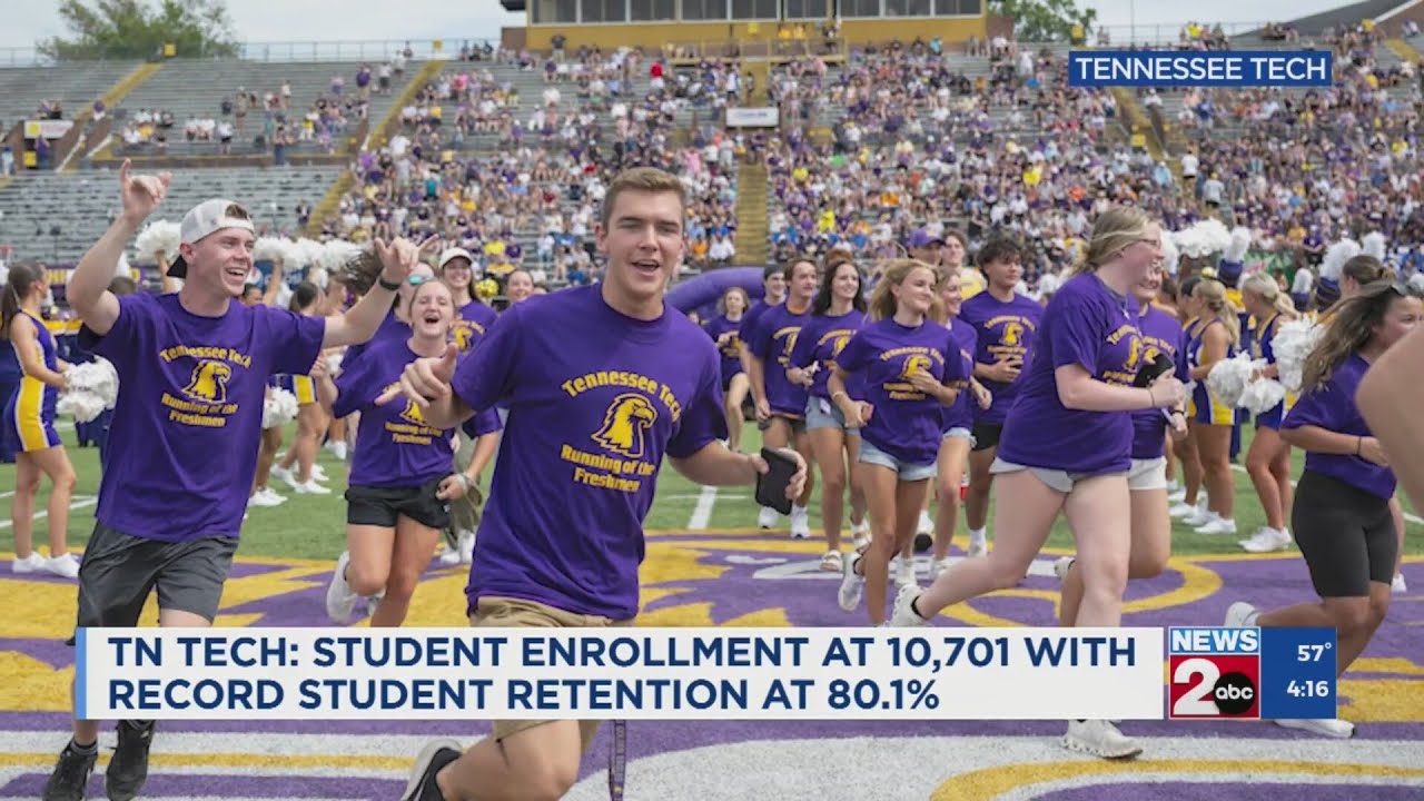 Tennessee Tech reports student enrollment reaches 10K+, record student retention
