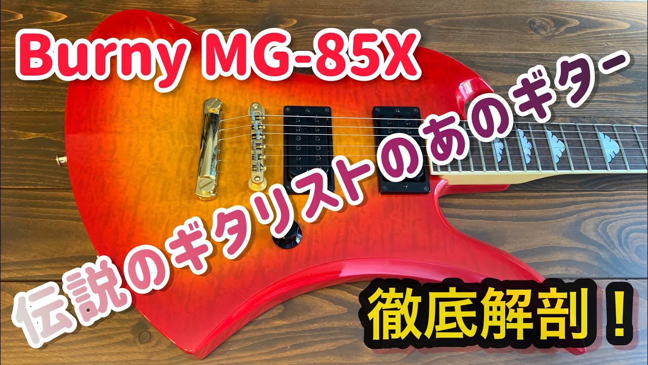 Burny MG-85X X JAPAN hide Model 徹底解剖