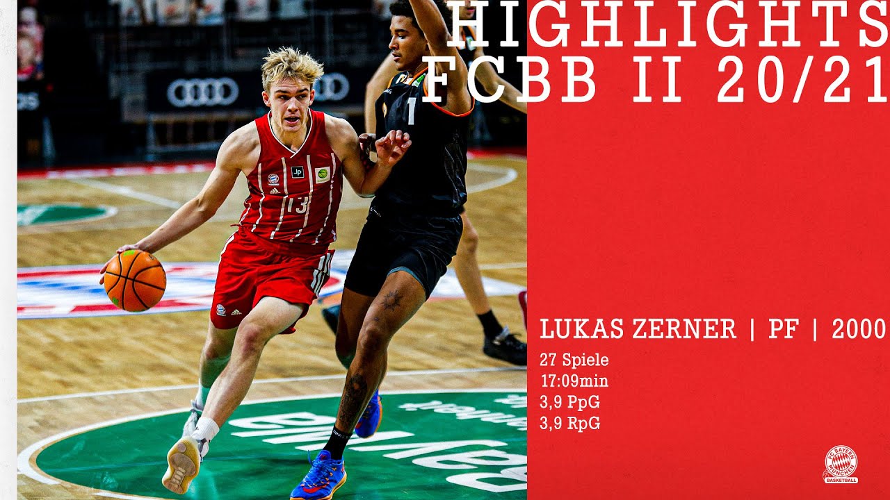 Highlights Lukas Zerner // FCBB II ProB 2020/21