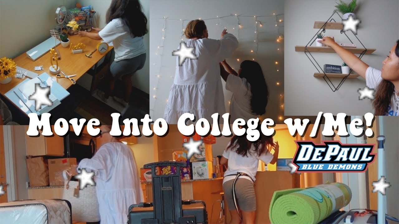 Move into college w/me! // DePaul University 2020