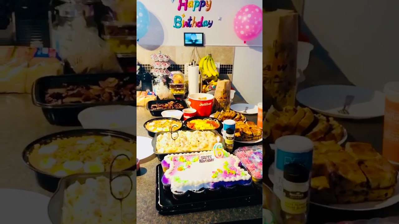 Lockdown Birthday Party