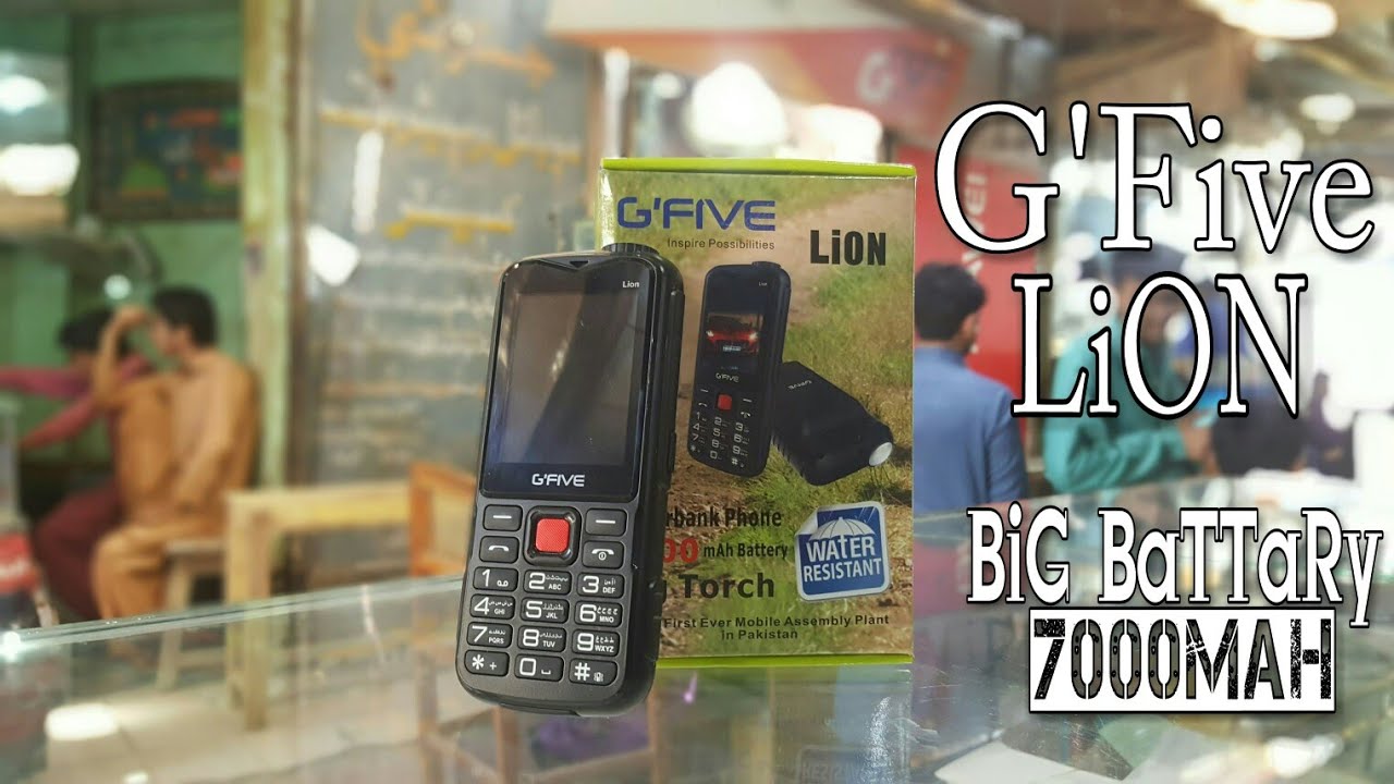 G Five Lion Unboxing