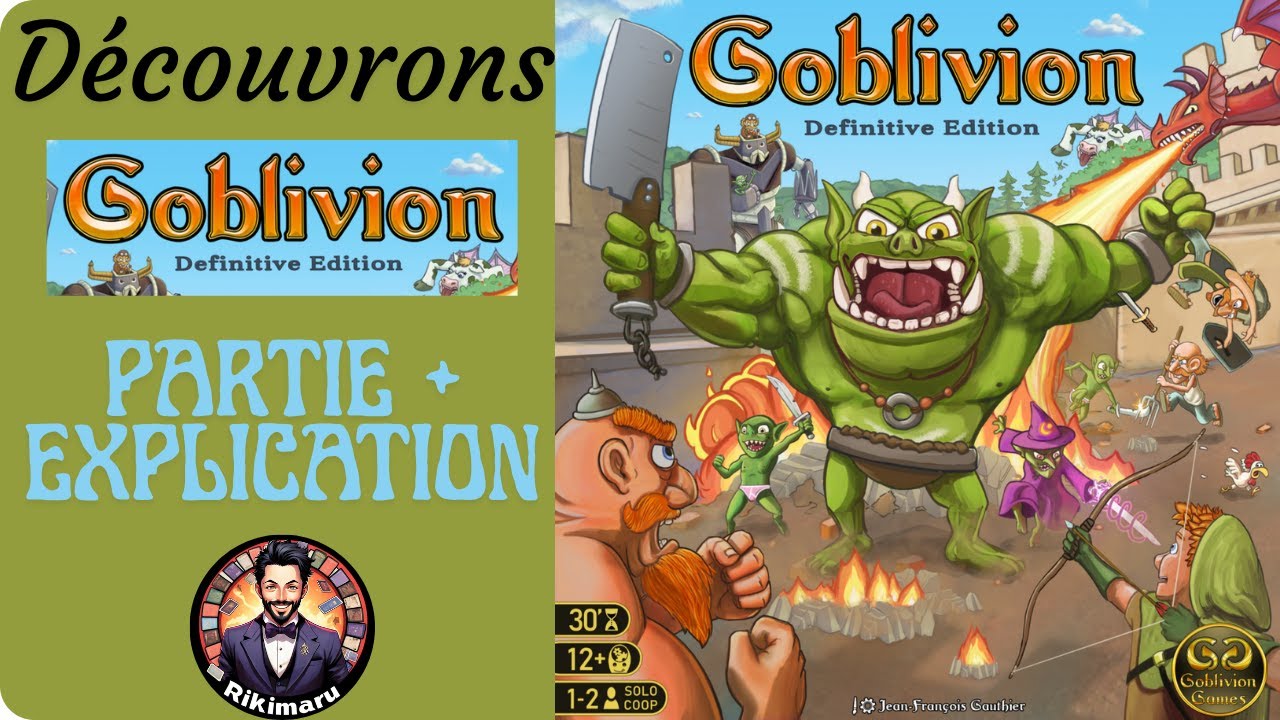 Goblivion Definitive Edition: Explication et partie d'un des meilleurs deckbuilding en solo !