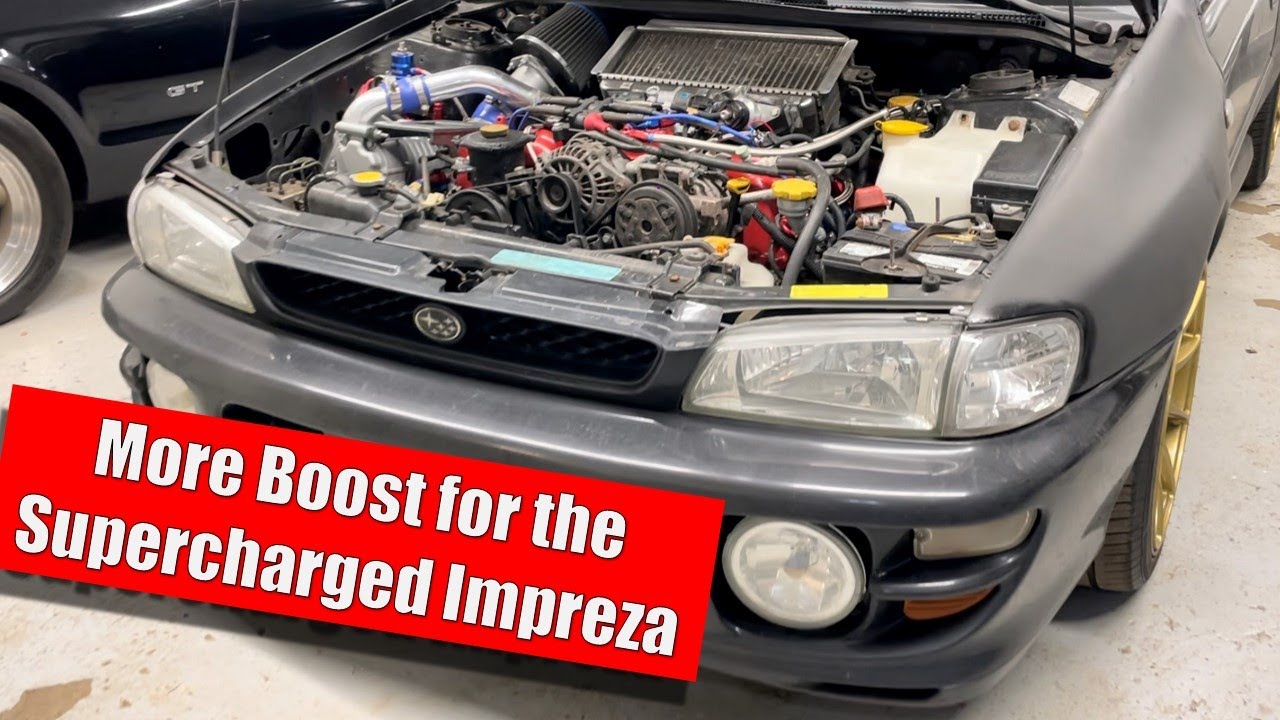 Supercharged Impreza 2.5RS Gets More Boost