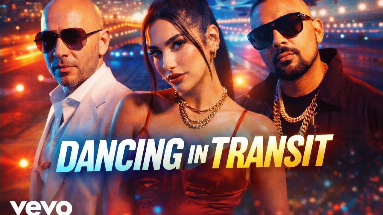 Pitbull ft Dua Lipa ft Sean Paul - Dancing in Transit (2026 AI Music Video)