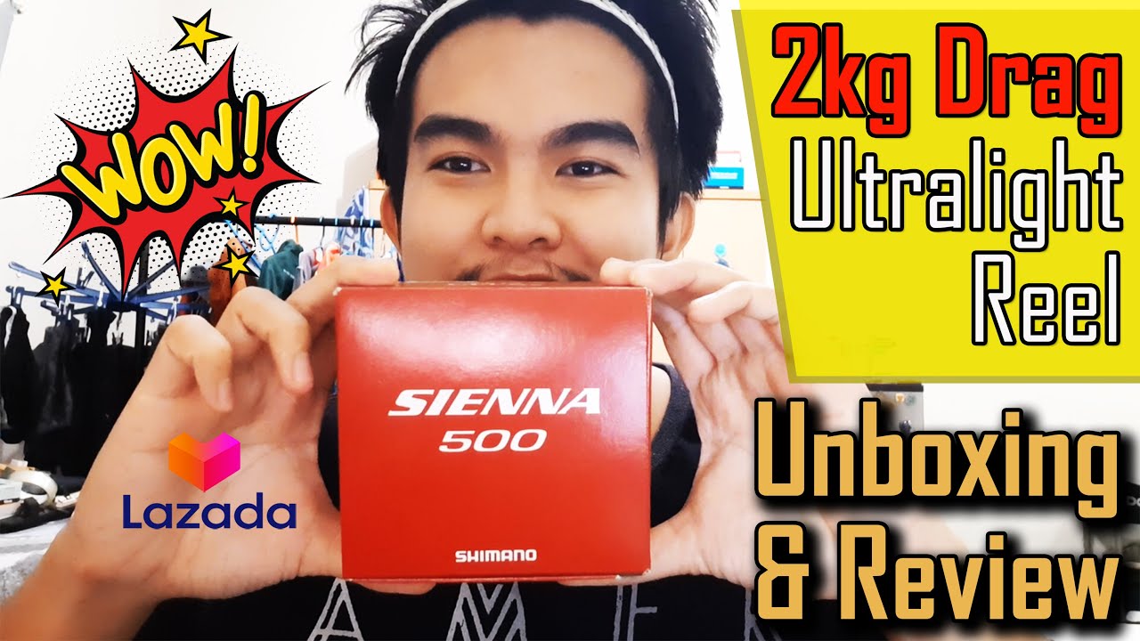 Superb Reel for Ultralight Fishing | Shimano Sienna Series 500 | Unboxing and Review