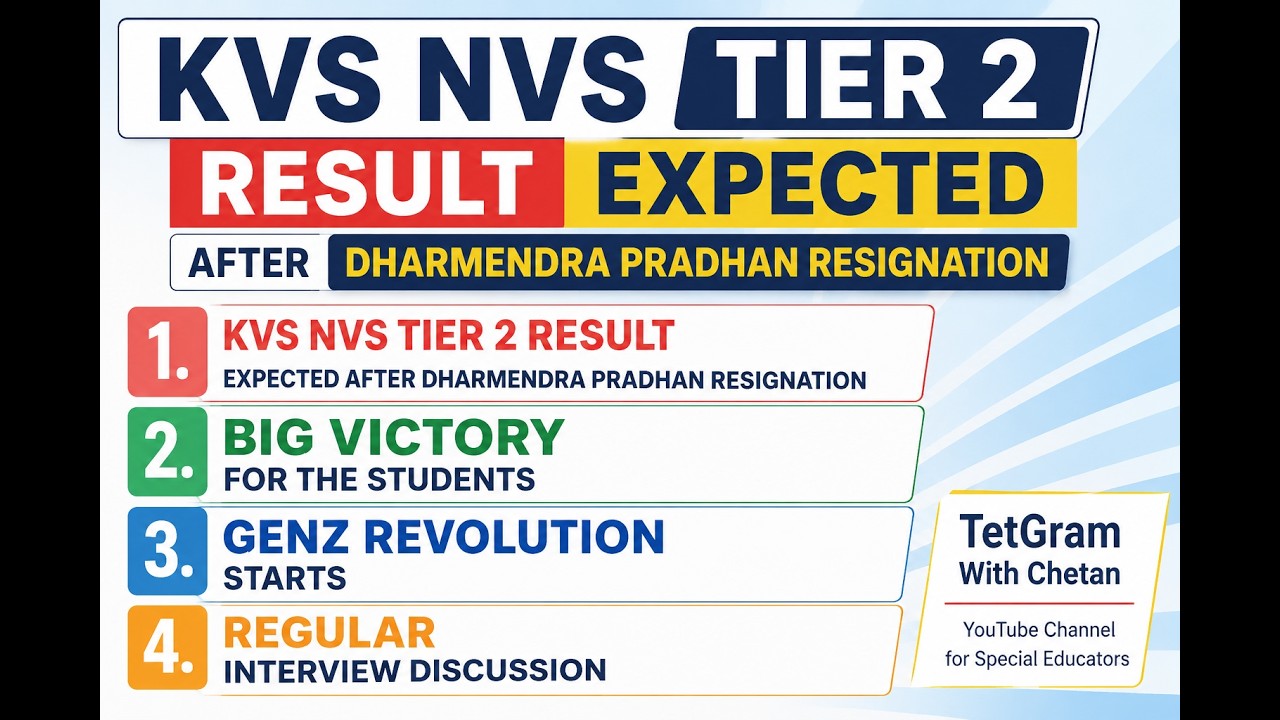 KVS NVS EMRS TIER 2 Result COUNTDOWN BEGINS NOW