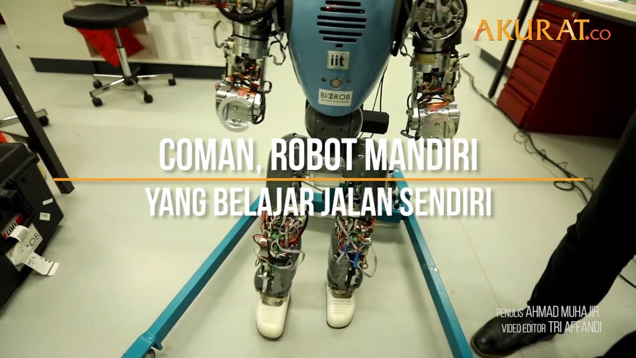 COMAN, Robot Mandiri yang Belajar Jalan Sendiri