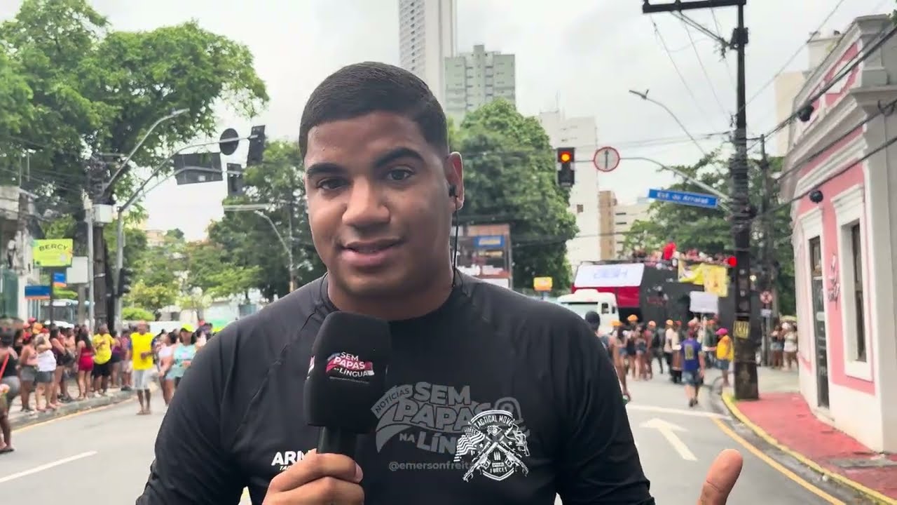 BLOCO “SEGURANDO O TALO” AGITA ZONA NORTE DO RECIFE 🚨 EMERSON FREITAS 