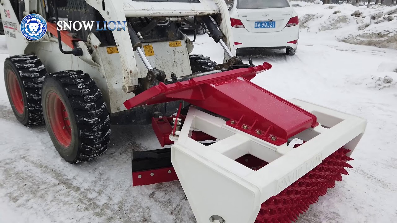 SNOWLION Mechanical Roller Ice Breaker/Ice-breaking Machine with Shovel 3.94 feet Width - MS120