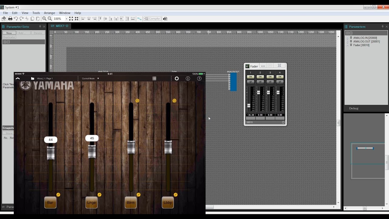Yamaha MTX/MRX Accessory Controller - Provisionaire Touch #3