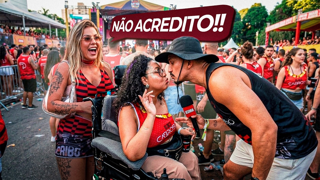 N&Atilde;O PERDOEI NEM A CADEIRANTE NO CARNAVAL + INVADI QUARTO FEMININO 😱🔥 |  SERGIO OLIVEIRA