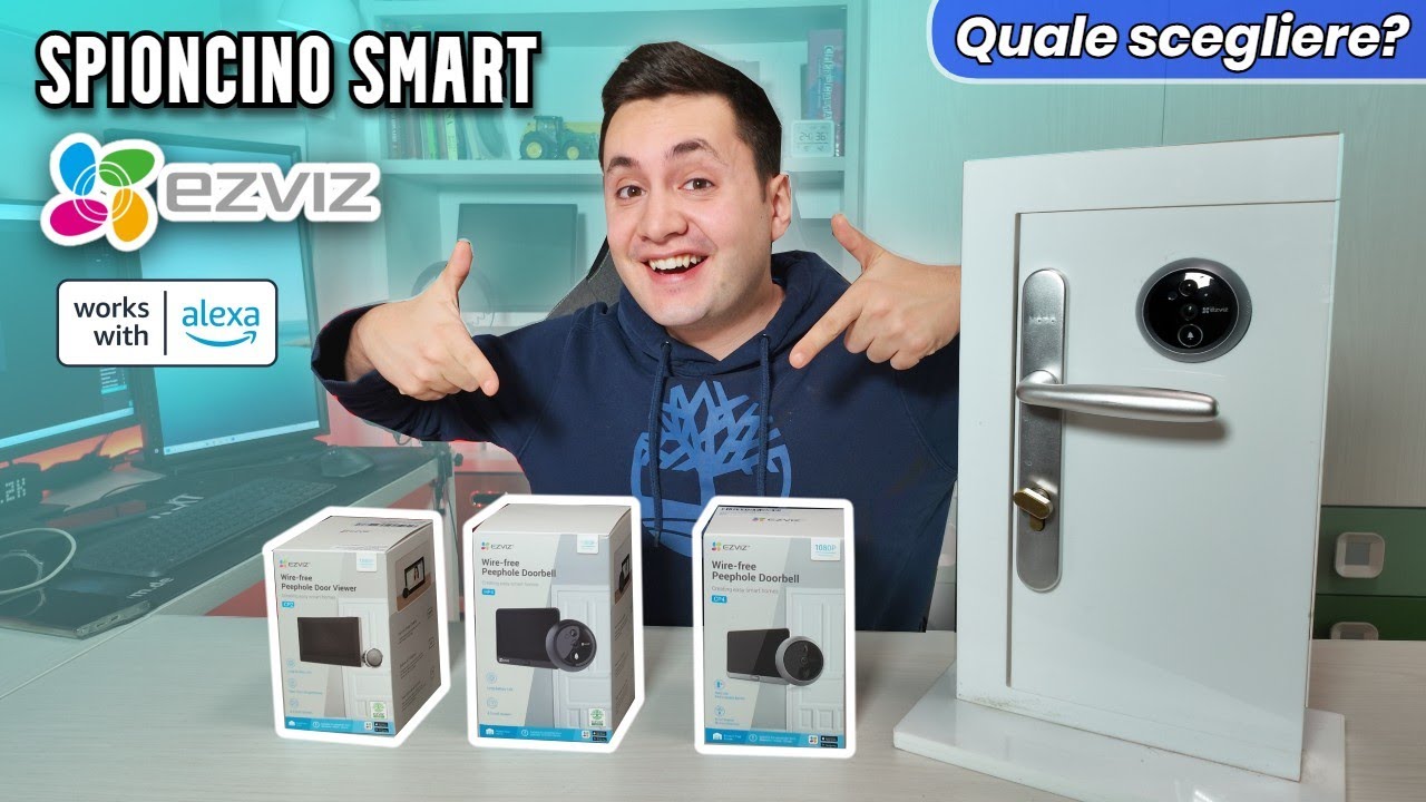 MIGLIORI SPIONCINI SMART EZVIZ! Confronto - Quale scegliere?