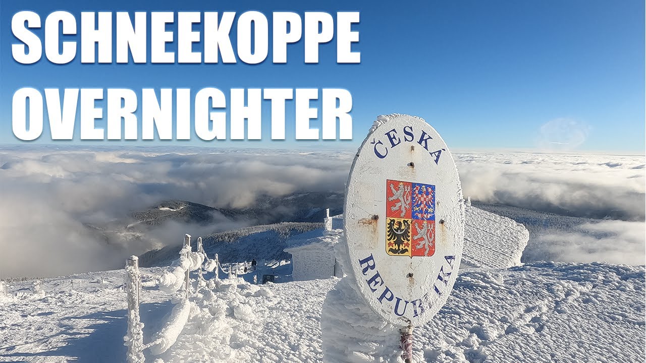 Schneekoppe - Wanderung mit Overnighter bei -10°C