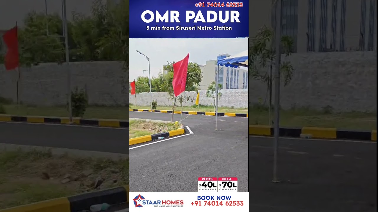 Serasa Avenue Padur Plots 7401462533 