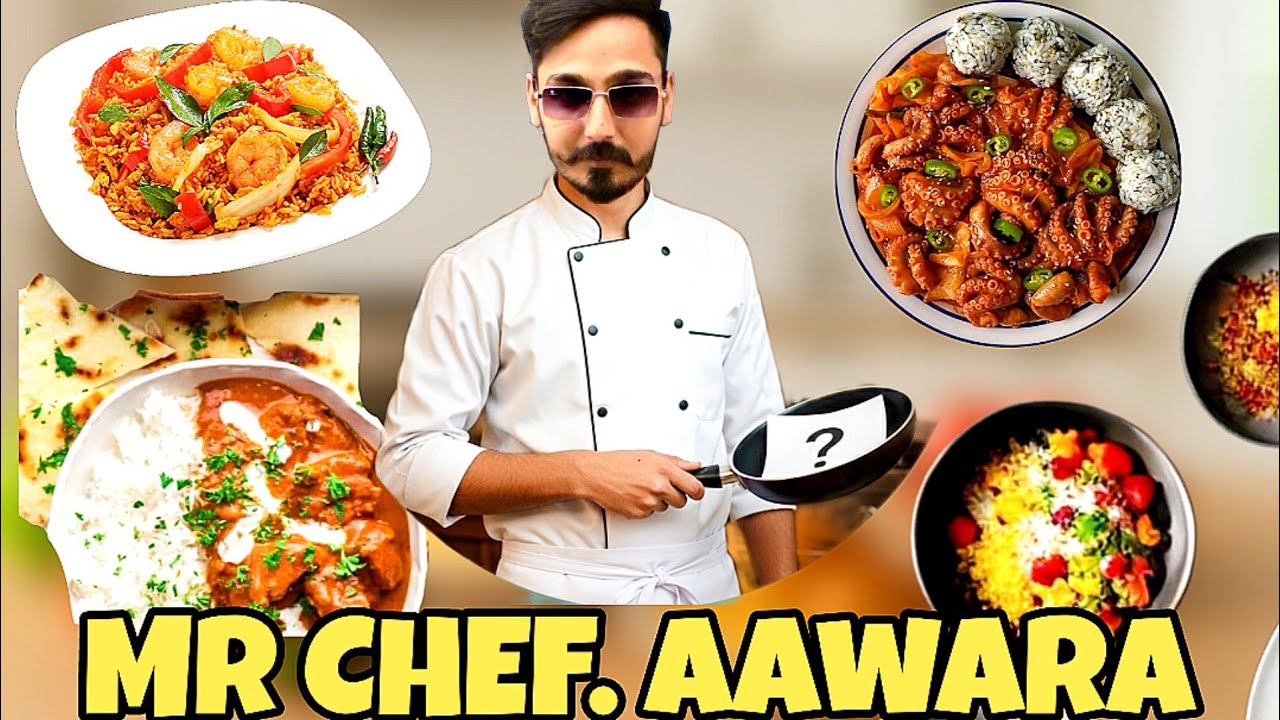 Aawara Ne pehli baar bnaya Khana 😍😋