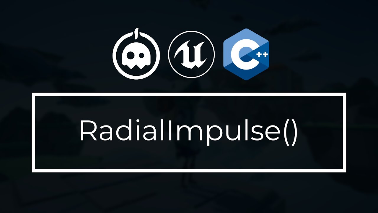 UE4 C++ Tutorial - Radial Impulse - Physics - UE4 / Unreal Engine 4 Intro to C++