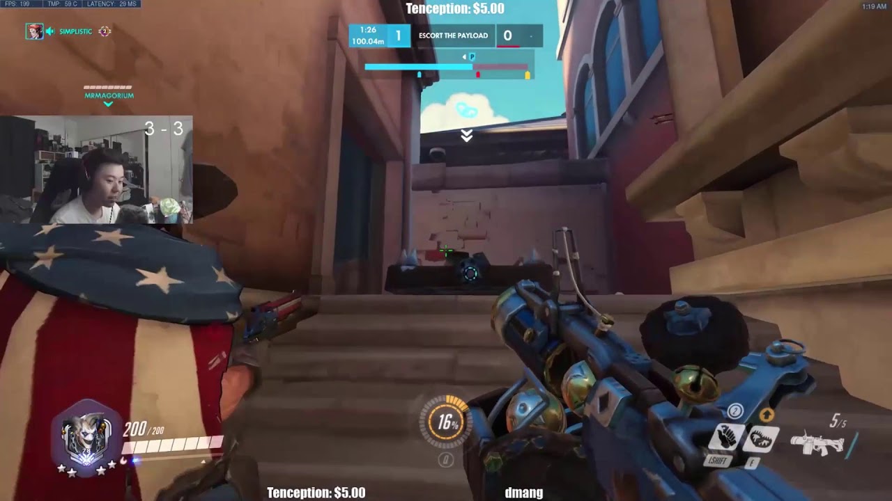 Derrek Top 500 Junkrat Gameplay - Overwatch Season 18