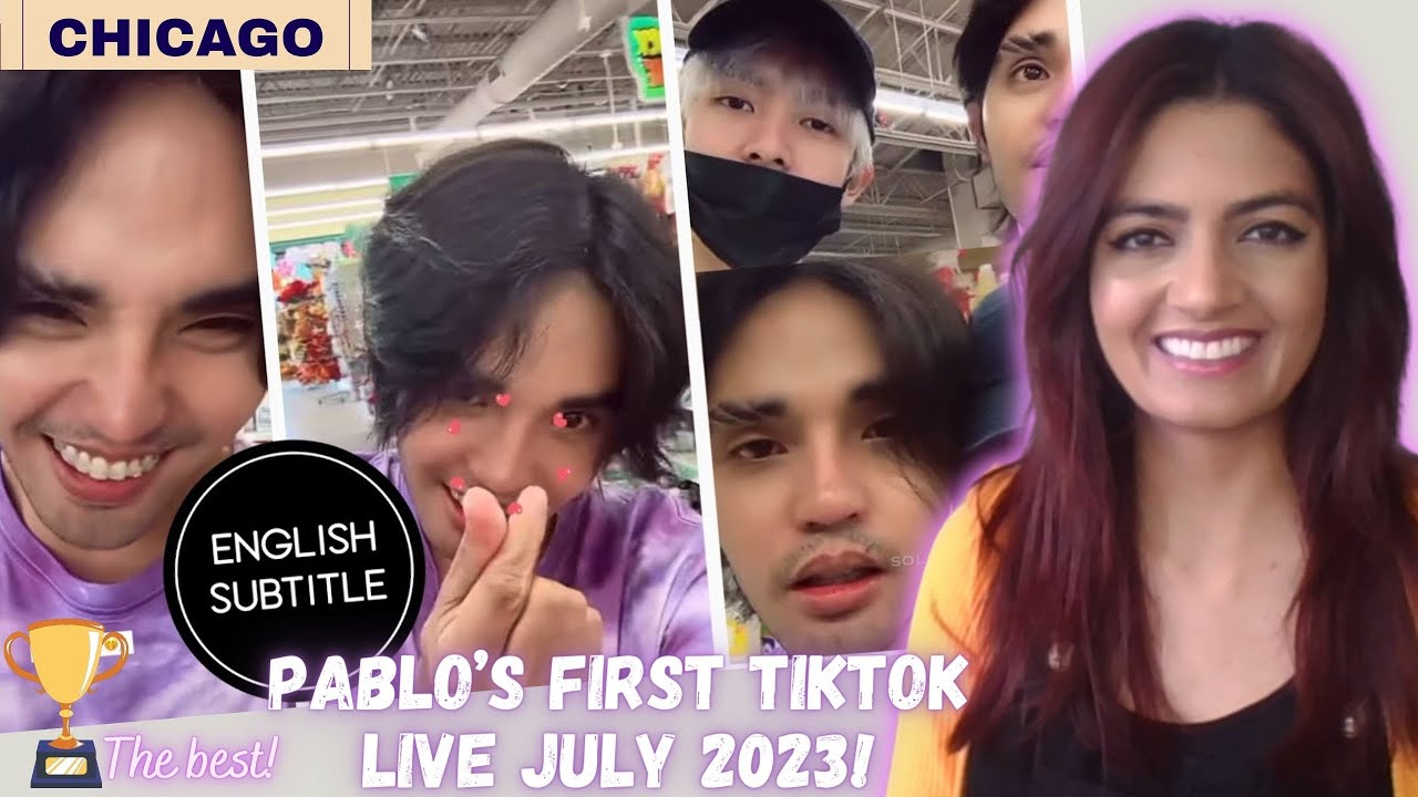 PABLO's FIRST EVER TIKTOK Live! | Feat. Pablo's beard, Stell, Jah & ATE CHONA! | SOOO FUN & CHAOTIC!