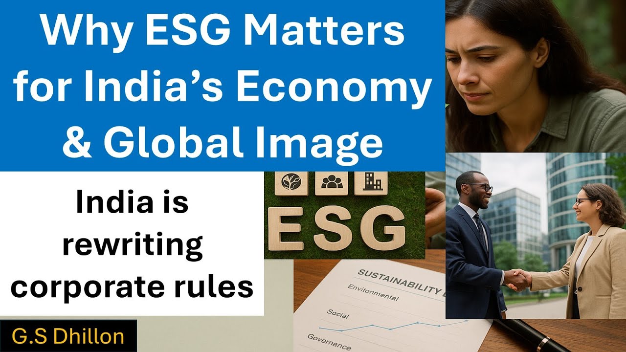 Why ESG Matters for India&rsquo;s Economy & Global Image | Profit Meets Purpose UPSC IAS Current affairs