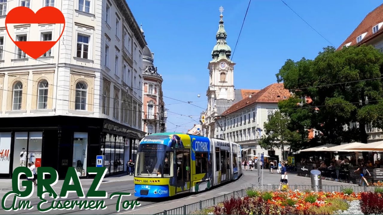 Graz Trams Straßenbahnen | Am Eisernen Tor