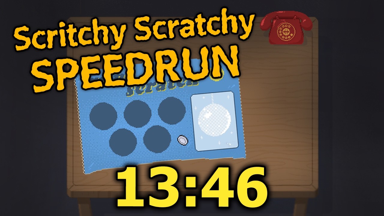 Scritchy Scratchy 1st death Speedrun (13:46)