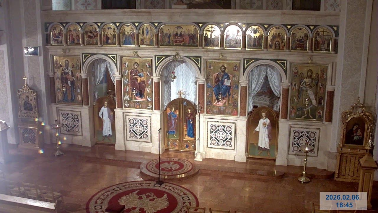 Szent Miklós-székesegyház élő közvetítés