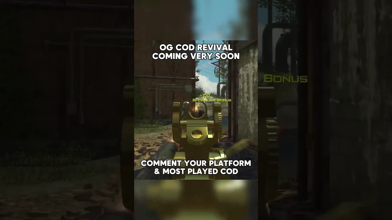 COD REVIVAL. WHOS IN? #cod #callofduty