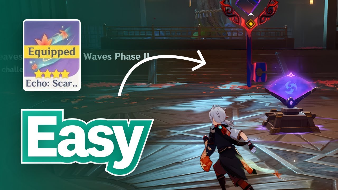 Kazuha Echo Challenge - Last part easy tutorial