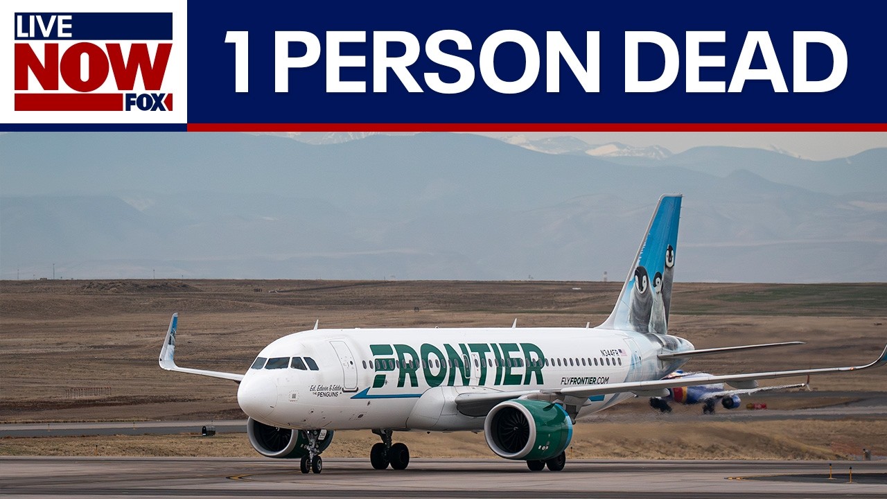 Frontier jet strikes, kills person on Denver airport runway during takeoff after security breach