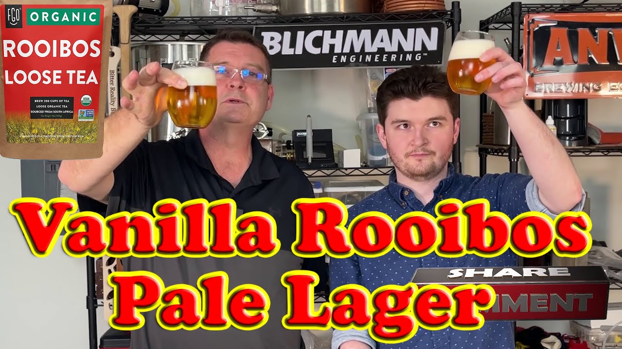 Vanilla Rooibos Pale Lager Taste Test
