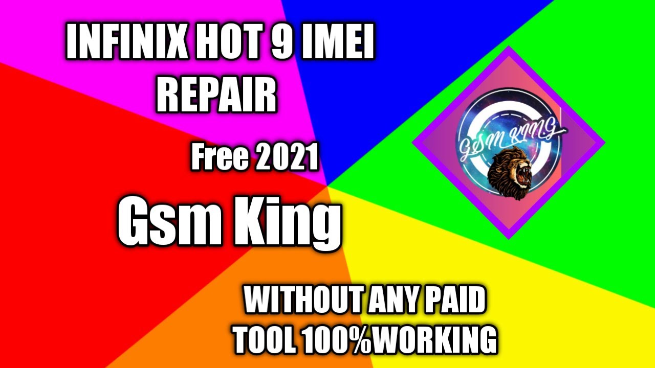 Infinix Hot 9 play imei repair|Hot 9play imei repair | All infinix imei repair|Gsm king