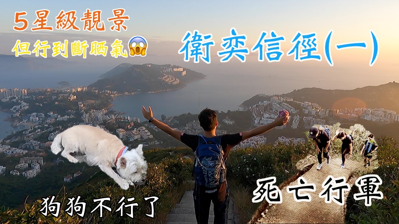 【JoyeeWalker行山系列】4分鐘帶你行《衛奕信徑一段》(English Subtitle) Wilson Trail 1｜終點赤柱・聖誕行完山再行市集｜紫羅蘭山 x 孖崗山．赤柱日落｜