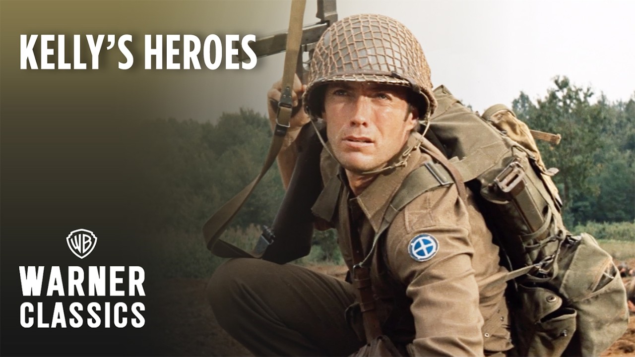 Kelly's Heroes | Minefield Gunfight | Warner Classics