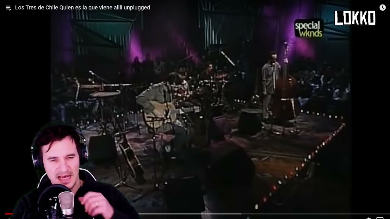 Lokko en Directo: Reacción a Los Tres - MTV Unplugged